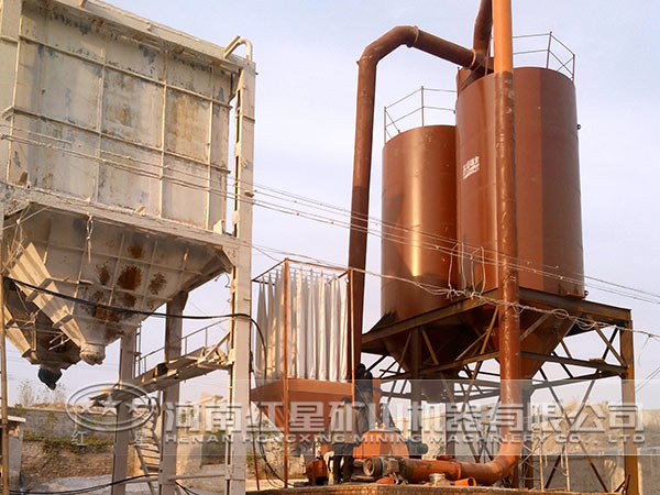 三環中速微粉磨現場 三環中速微粉磨現場