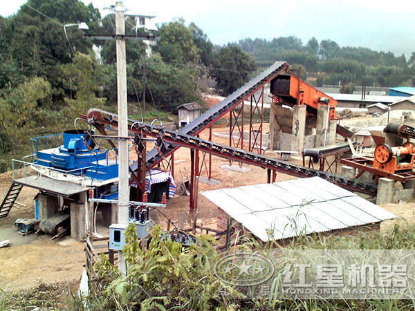 砂石加工生產線現場 砂石加工生產線現場