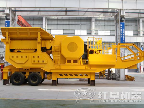 輪胎式移動破碎站