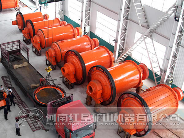 型號不同的球磨機 型號不同的球磨機