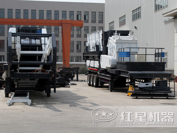 紅星牌移動式破碎機 紅星牌移動式破碎機