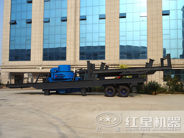 移動式河卵石制砂機 移動式河卵石制砂機