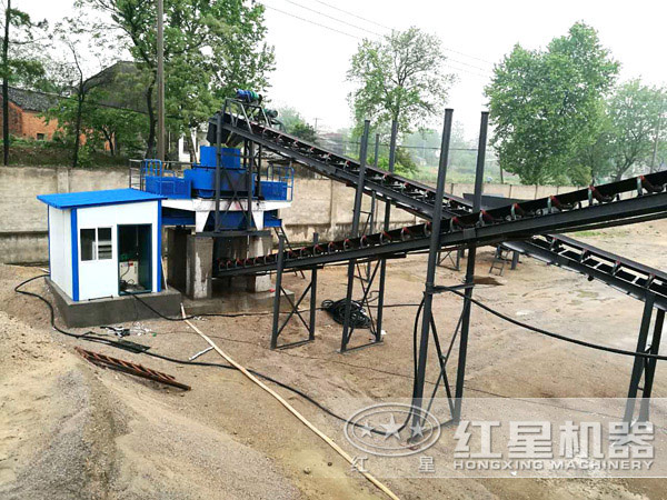 500tph沖擊式制砂機生產(chǎn)現(xiàn)場 500tph沖擊式制砂機生產(chǎn)現(xiàn)場