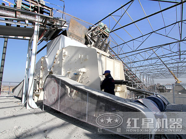 紅星300tph反擊式石料破碎機 紅星300tph反擊式石料破碎機