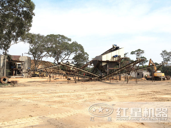 湖南時產200噸石灰石破碎生產線 湖南時產200噸石灰石破碎生產線