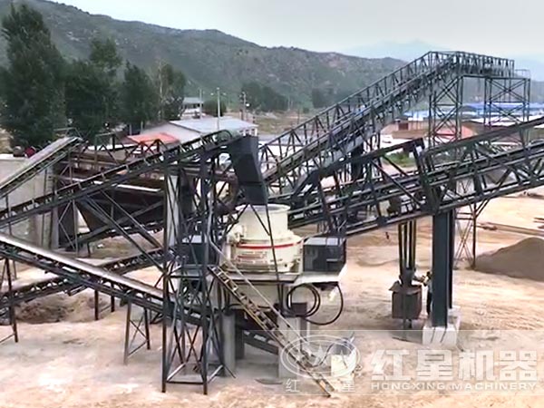 plc立軸沖擊式制砂機生產現場 plc立軸沖擊式制砂機生產現場