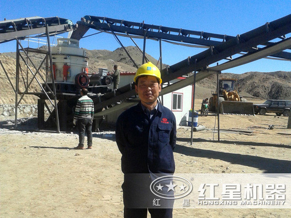 200tph石料圓錐破碎機生產現場 200tph石料圓錐破碎機生產現場