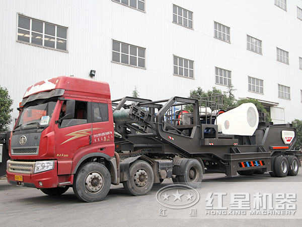 車載移動(dòng)破碎制砂機(jī)發(fā)貨 車載移動(dòng)破碎制砂機(jī)發(fā)貨