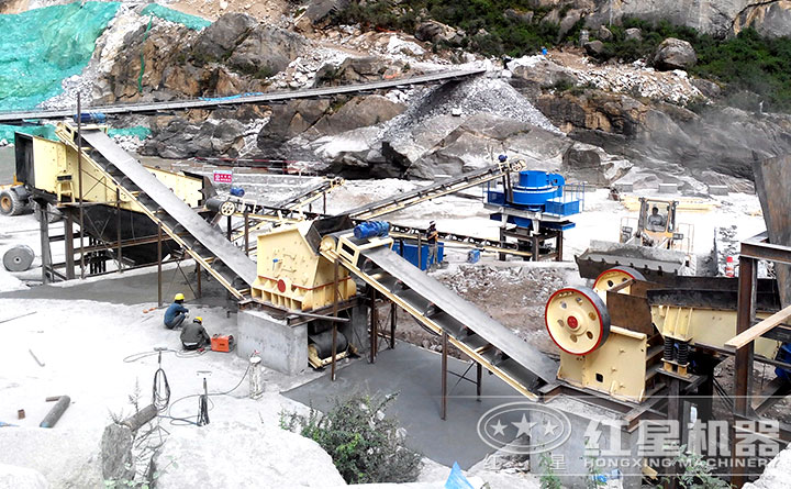 小型碎沙機生產現場 小型碎沙機生產現場