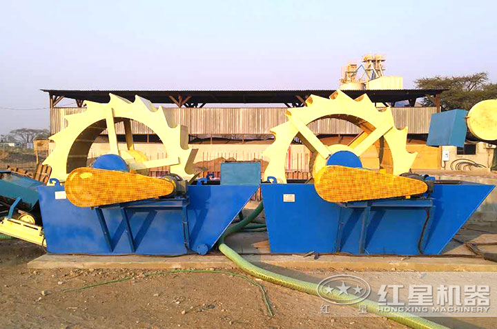 洗沙機器作業(yè)現(xiàn)場 洗沙機器作業(yè)現(xiàn)場