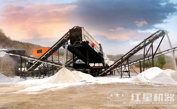 流動制沙機作業現場 流動制沙機作業現場