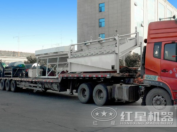 一套磁選生產線設備發貨了 一套磁選生產線設備發貨了