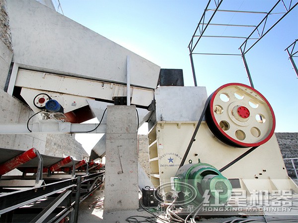 顎式破碎機客戶現場 顎式破碎機客戶現場