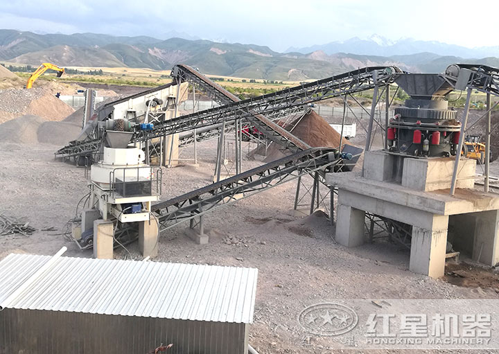 制砂現(xiàn)場 制砂現(xiàn)場