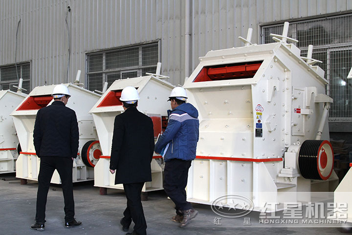 客戶參觀反擊破生產車間 客戶參觀反擊破生產車間