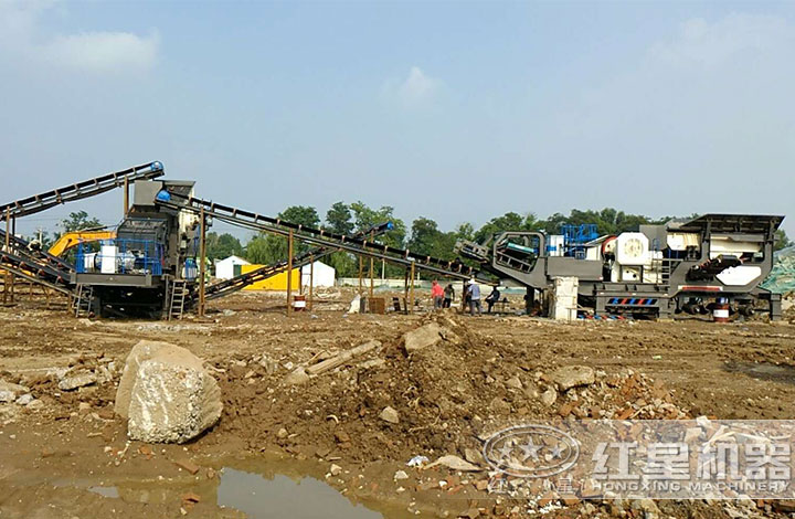 建筑垃圾處理現(xiàn)場(chǎng) 建筑垃圾處理現(xiàn)場(chǎng)