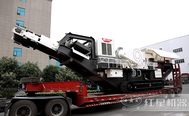 履帶新型移動式破碎站發貨中 履帶新型移動式破碎站發貨中