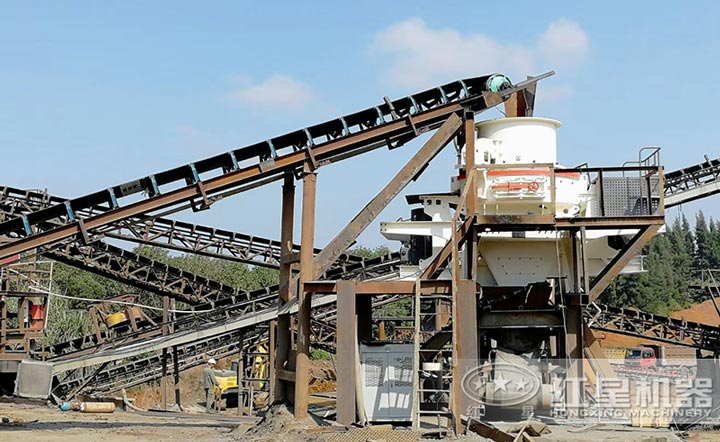 對粒型要求較高的可以選擇HVI制砂機 對粒型要求較高的可以選擇HVI制砂機