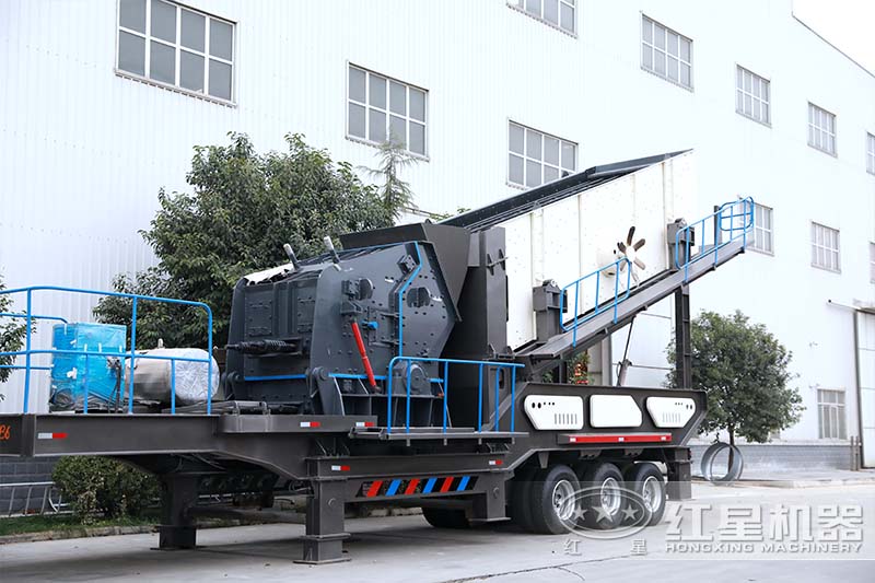 時產40噸簡易式輪胎移動反擊破 時產40噸簡易式輪胎移動反擊破