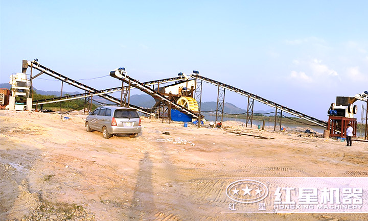 小型碎沙機制砂現場 小型碎沙機制砂現場