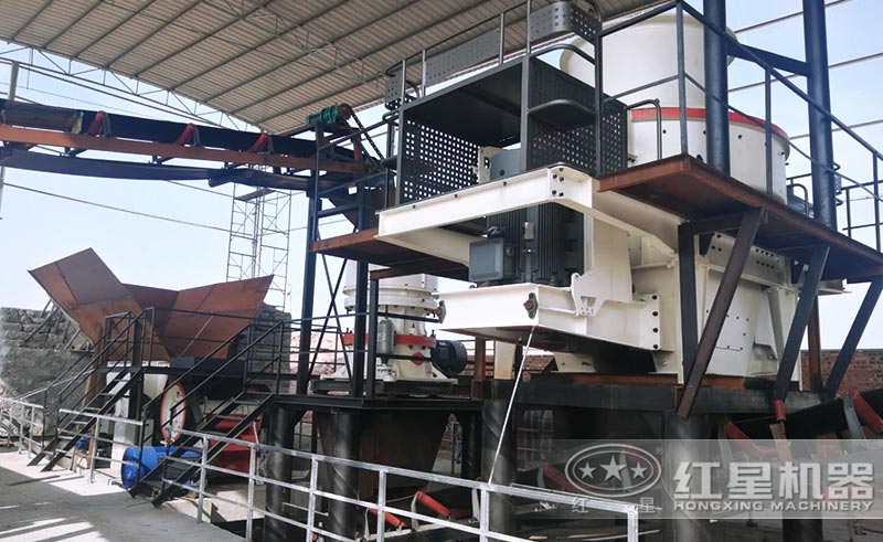 常見的石頭制砂生產線設備安裝中 常見的石頭制砂生產線設備安裝中