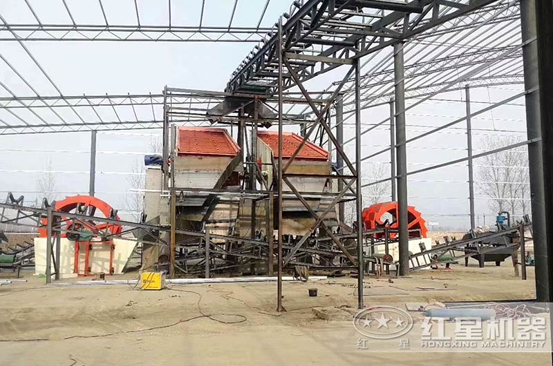 洗沙生產現場 洗沙生產現場