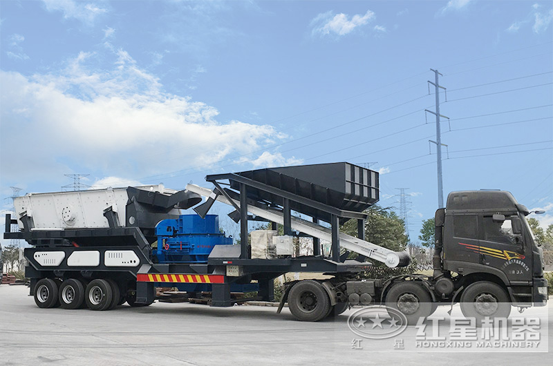 移動一體式制砂機(jī) 移動一體式制砂機(jī)