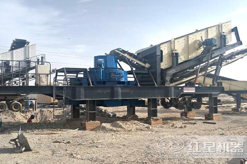 制砂生產現場 制砂生產現場