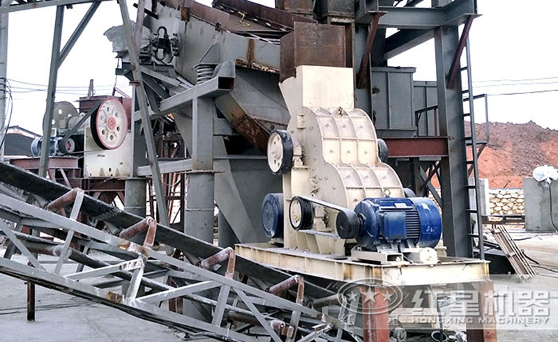煤矸石粉碎機現場 煤矸石粉碎機現場
